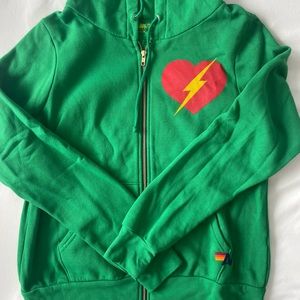 AVIATOR NATION BOLT HEART HOODIE ❤️‍🔥⚡️